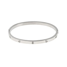 Load image into Gallery viewer, Fay - Crystal Bangle Stainless Steel