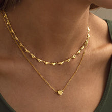 Load image into Gallery viewer, Sarah - Heart Chain Necklace Stainless Steel