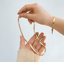 Load image into Gallery viewer, Ivy - Snake Chain Necklace Stainless Steel