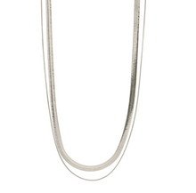 Load image into Gallery viewer, Ivy - Double Snake Chain Necklace Stainless Steel