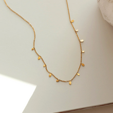 Load image into Gallery viewer, Lia - Tiny Oval Necklace - Stainless Steel