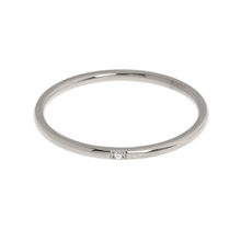Load image into Gallery viewer, Evi - Petite Crystal Ring Stainless Steel
