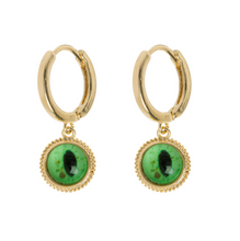 Load image into Gallery viewer, Kiia - Animal Eye Hoop Earrings