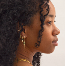 Load image into Gallery viewer, Kiia - Snake Hoop Earrings