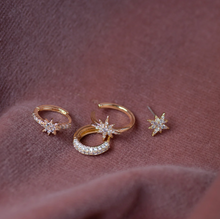 Load image into Gallery viewer, Aurora - Crystal Star Ear Cuff