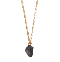 Load image into Gallery viewer, Isolde - Black Agate Necklace