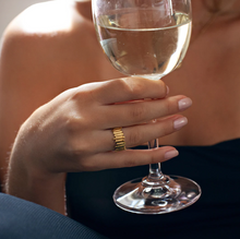 Load image into Gallery viewer, Cleo - Sculpture Wide Adjustable Ring Stainless Steel