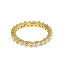 Load image into Gallery viewer, Daria - Thin Crystal Crown Ring