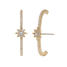 Load image into Gallery viewer, Aurora - Crystal Statement Stud Earrings