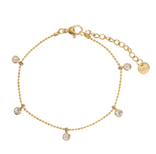 Load image into Gallery viewer, Anae - Crystal Chain Bracelet Stainless Steel