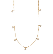 Load image into Gallery viewer, Anae - Crystal Chain Necklace Stainless Steel