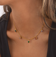 Load image into Gallery viewer, Lily - Crystal Heart Necklace Stainless Steel