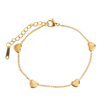 Load image into Gallery viewer, Lilou - Multi Heart Bracelet Stainless Steel