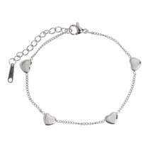 Load image into Gallery viewer, Lilou - Multi Heart Bracelet Stainless Steel