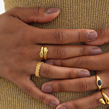 Load image into Gallery viewer, Kara Hug Me Ring Stainless Steel