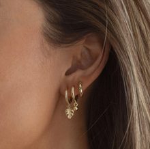 Load image into Gallery viewer, Laia - Blue and Green Crystal Huggie