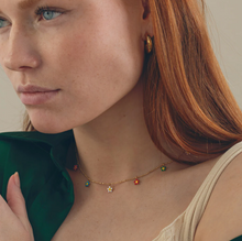Load image into Gallery viewer, Ella Colorful Daisy Flower Necklace