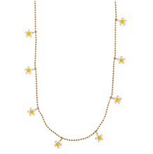 Load image into Gallery viewer, Ella Daisy Flower Necklace