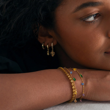 Load image into Gallery viewer, Sky Multi Colored Chain Bracelet Stainless Steel