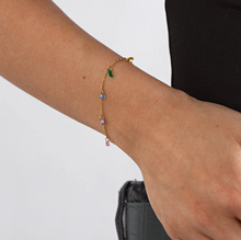 Load image into Gallery viewer, Sky Multi Colored Chain Bracelet Stainless Steel