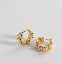 Load image into Gallery viewer, Wild Chunky Texture Hoop Earrings