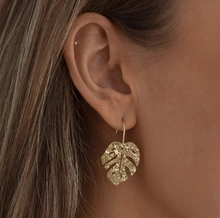 Load image into Gallery viewer, Arwa Monstera Earrings