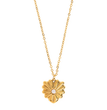 Load image into Gallery viewer, Nyx Pearl Pendant Necklace Stainless Steel