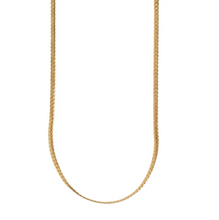 Load image into Gallery viewer, Rani Flat Braided Chain Necklace Stainless Steel