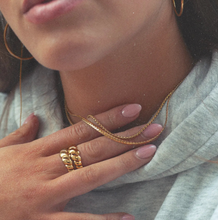 Load image into Gallery viewer, Rani Flat Braided Chain Necklace Stainless Steel