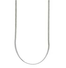 Load image into Gallery viewer, Rani Flat Braided Chain Necklace Stainless Steel