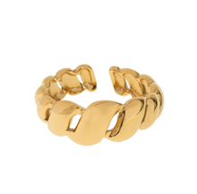 Load image into Gallery viewer, Bea Croissant Ring Stainless Steel