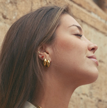 Load image into Gallery viewer, Sarah Red Heart Stud Earrings Stainless Steel