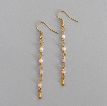 Load image into Gallery viewer, Jasper Bead Earrings Stainless Steel