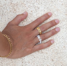 Load image into Gallery viewer, Elsa Flower Bead Ring