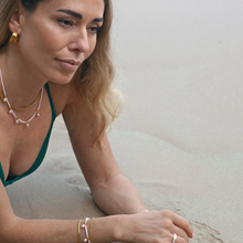 Load image into Gallery viewer, Fanny Pearl and Colorful Bead Summer Necklace