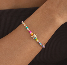 Load image into Gallery viewer, Lori Turtle Colorful Bead Summer Bracelet