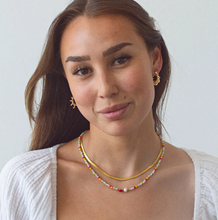 Load image into Gallery viewer, Suzy Evil Eye Colorful Bead Necklace