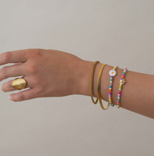 Load image into Gallery viewer, Tove Daisy Flower Colorful Bead Summer Bracelet