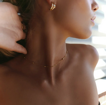 Load image into Gallery viewer, Heather Bohemic Minimalistic Ball Chain Necklace Stainless Steel