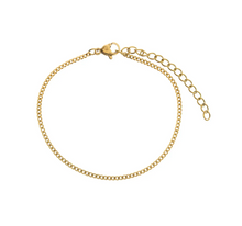 Load image into Gallery viewer, Sam Basic Fine Chain Bracelet Stainless Steel