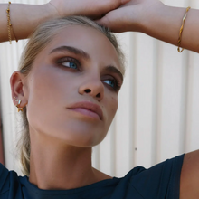 Load image into Gallery viewer, Winona Star Hoop Earrings