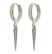Load image into Gallery viewer, Nyah Spike Hoop Earrings