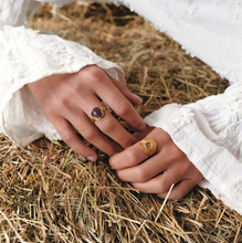 Load image into Gallery viewer, Helene Circle Adjustable Ring Stainless Steel