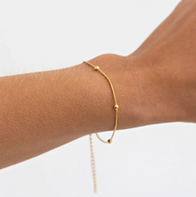 Load image into Gallery viewer, Isabella Snake Ball Chain Bracelet Stainless Steel