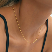 Load image into Gallery viewer, Isabella Snake Ball Chain Necklace Stainless Steel