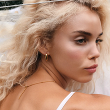 Load image into Gallery viewer, Isabella Snake Ball Chain Necklace Stainless Steel