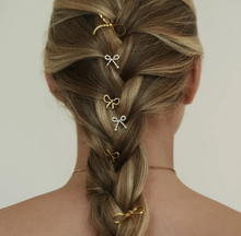 Load image into Gallery viewer, Juliette Cute Pearl Bow Stud Earrings