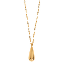 Load image into Gallery viewer, Skylar Drop Pendant Necklace Stainless Steel