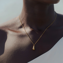 Load image into Gallery viewer, Skylar Drop Pendant Necklace Stainless Steel