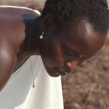 Load image into Gallery viewer, Skylar Drop Pendant Necklace Stainless Steel